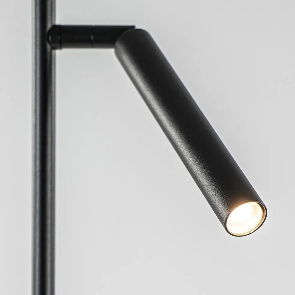 Best Straluma Leeslamp Flute 1l zwart dim-to-warm