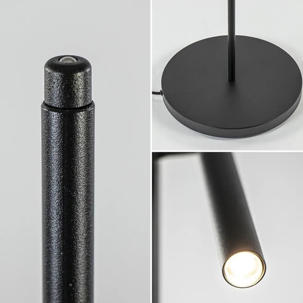 Best Straluma Leeslamp Flute 1l zwart dim-to-warm