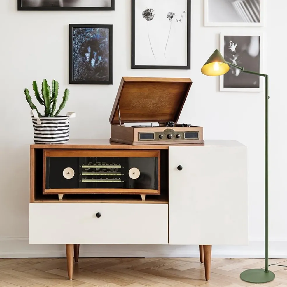 New Straluma Leeslamp Marvis vintage groen