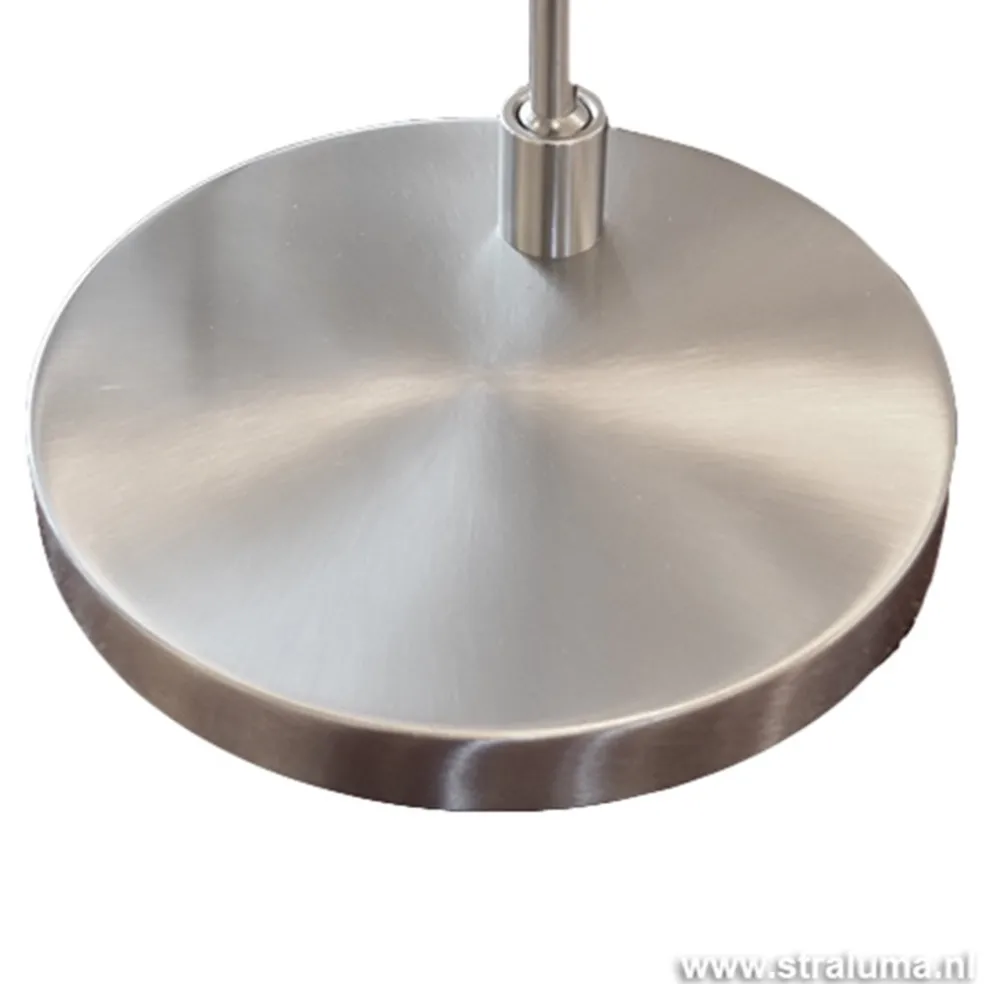Fashion Straluma Leeslamp nikkel led + tastdimmer