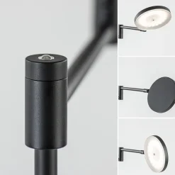Cheap Straluma Leeslamp Plano Akku zwart oplaadbaar