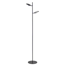 Discount Straluma Leeslamp Raggio 2L zwart 3-step dim