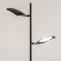 Discount Straluma Leeslamp Raggio 2L zwart 3-step dim