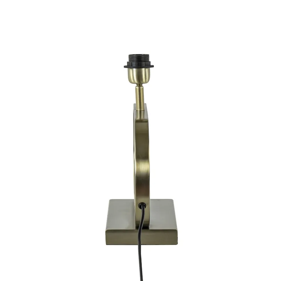 Sale Straluma Licht and Living lampvoet Jamiro licht goud ovaal