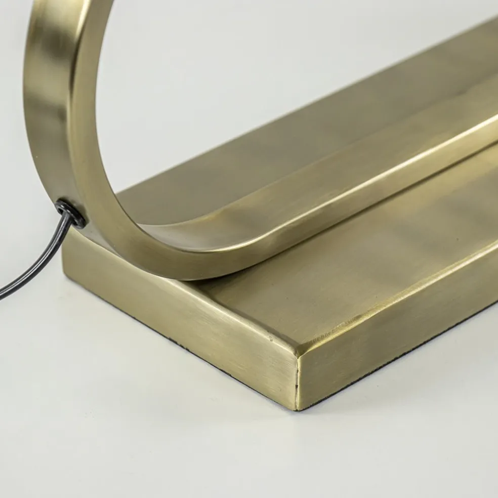 Sale Straluma Licht and Living lampvoet Jamiro licht goud ovaal