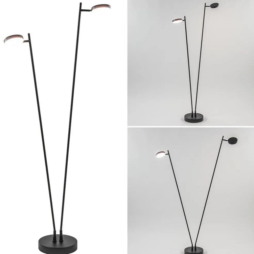 Shop Straluma 2-Lichts design vloerlamp LED op batterij dimbaar