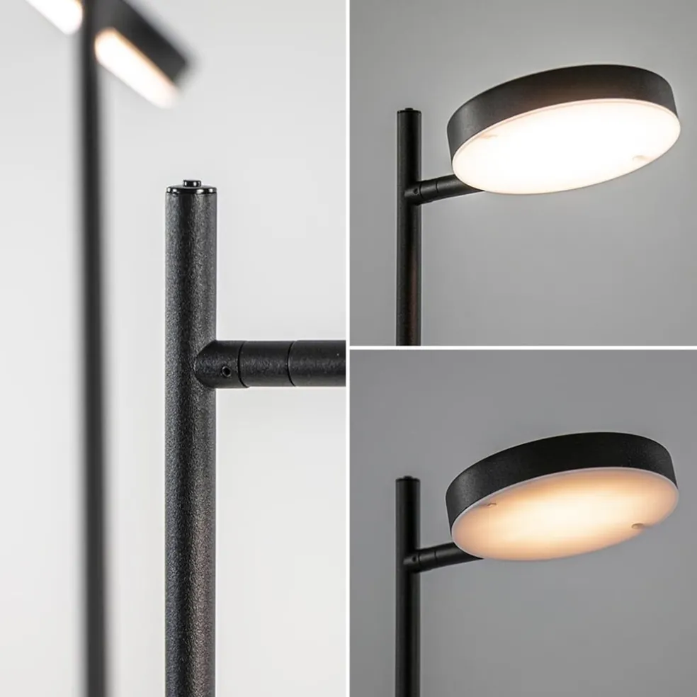 Shop Straluma 2-Lichts design vloerlamp LED op batterij dimbaar