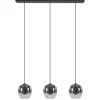 Flash Sale Straluma 3-Lichts eettafelhanglamp smoke/helder glas