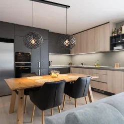 Fashion Straluma 2-Lichts hanglamp Scandinavisch/landelijk mat zwart