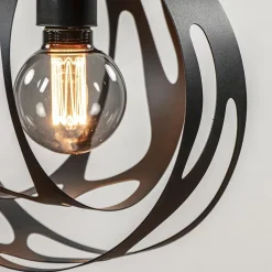Flash Sale Straluma 3-Lichts hanglamp zwart met ronde kappen
