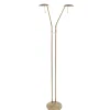 Store Straluma 2-Lichts leeslamp brons LED dimbaar