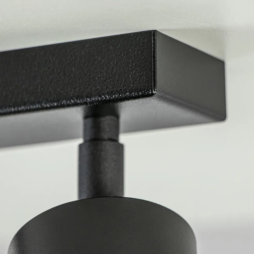 Outlet Straluma 2-Lichts opbouwspot GU10 mat zwart