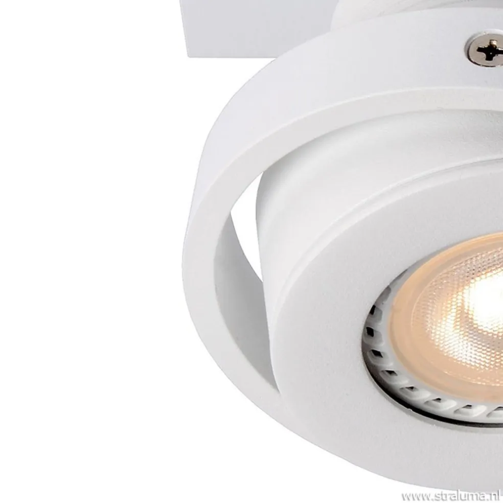 Clearance Straluma 2-Lichts opbouwspot wit dim to warm LED