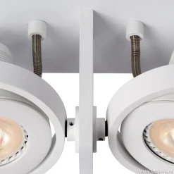 Clearance Straluma 2-Lichts opbouwspot wit dim to warm LED