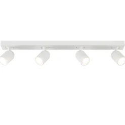 Flash Sale Straluma 4-Lichts plafondspot balk wit metaal
