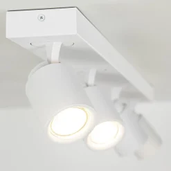 Flash Sale Straluma 4-Lichts plafondspot balk wit metaal
