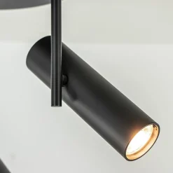 Cheap Straluma 3-Lichts plafondspot rond zwart GU10 mini