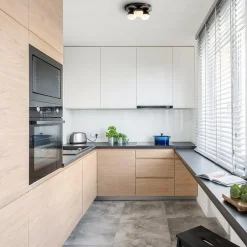 Store Straluma 3-Lichts ronde LED plafondlamp zwart 3-standen dimbaar