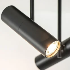 Sale Straluma 2-Lichts ronde opbouwspot met cilinders zwart