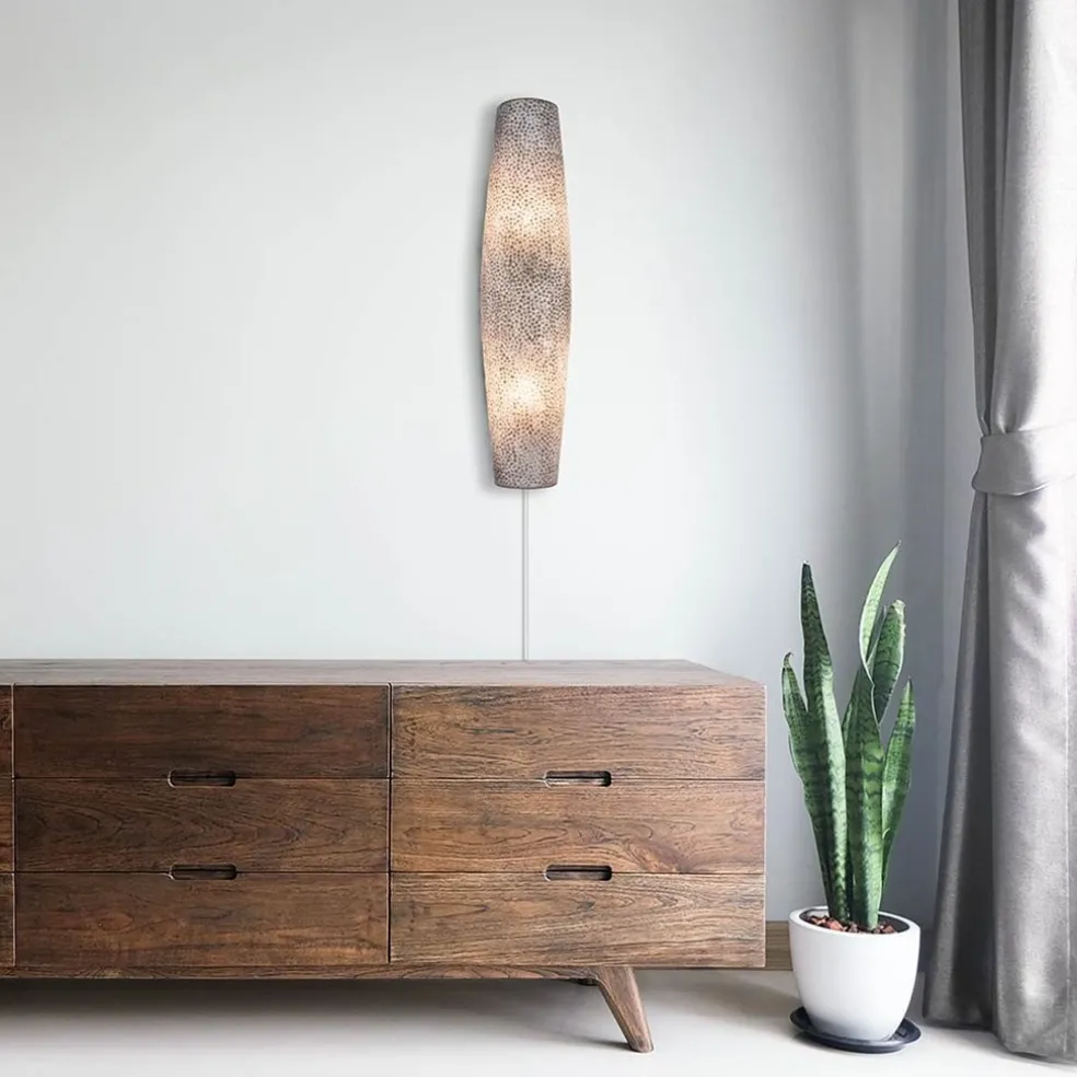 Online Straluma 2-Lichts schelpen wandlamp met snoer