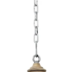 Discount Straluma Light & Living hanglamp Avery grijs/hout
