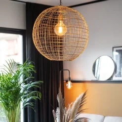 Outlet Straluma Light & Living hanglamp Mirana goud