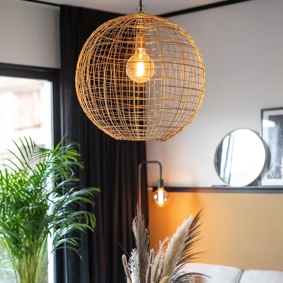 Outlet Straluma Light & Living hanglamp Mirana goud