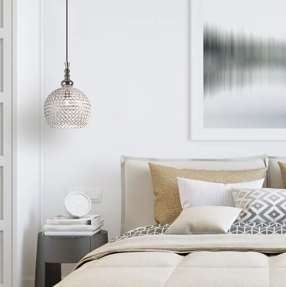 New Straluma Light & Living hanglamp kristal Elmi
