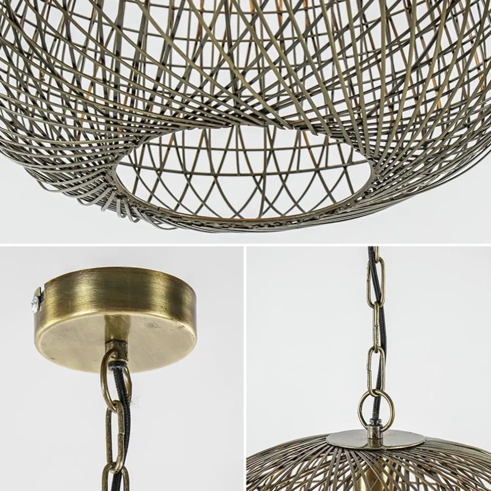 New Straluma Light & Living hanglamp Alwina brons draad