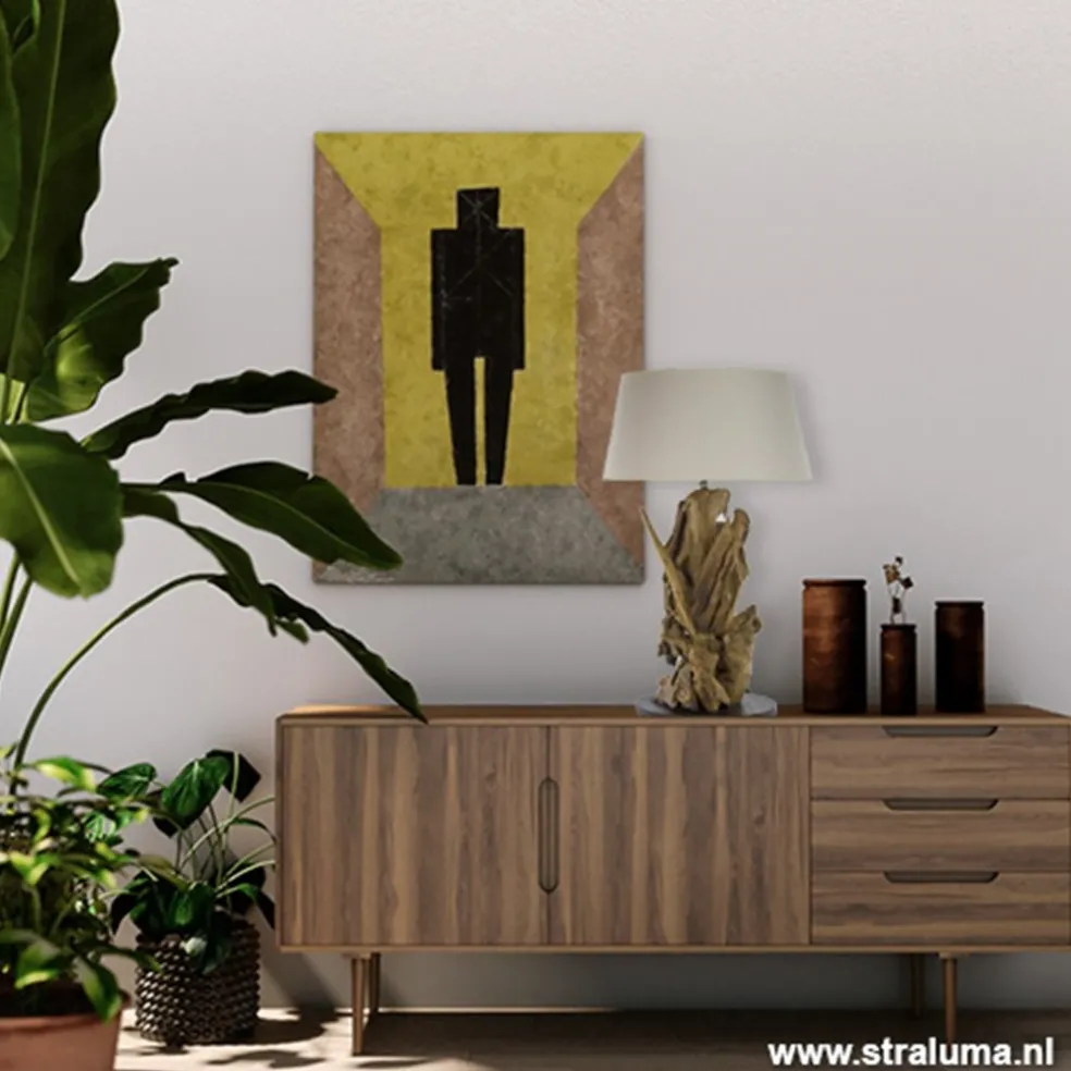 Best Sale Straluma Light & Living lampvoet hout + zwart