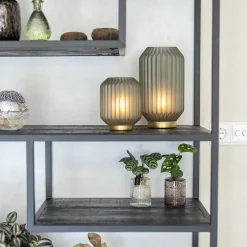 Hot Straluma Light & Living tafellamp Ivot mat olijf groen