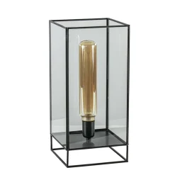 Fashion Straluma Light & Living tafellamp Solas zwart met glas