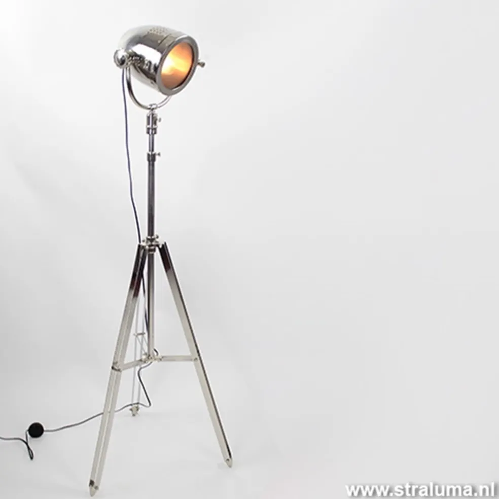 New Straluma Light & Living Vloerlamp Taylor zilver