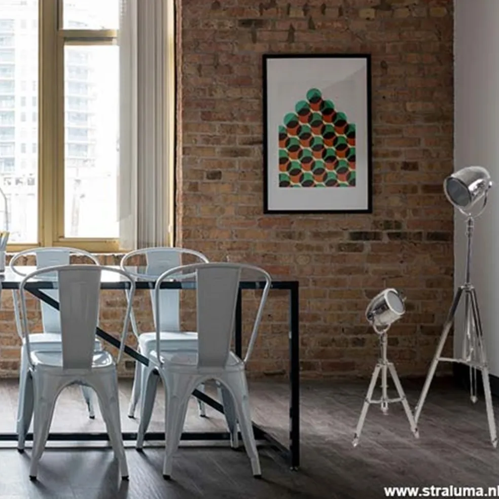 New Straluma Light & Living Vloerlamp Taylor zilver