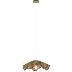Sale Straluma Light and Living hanglamp Fodara jute naturel