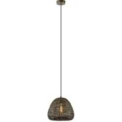 Outlet Straluma Light and Living hanglamp Finou klein antiek brons