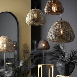 Outlet Straluma Light and Living hanglamp Finou klein antiek brons