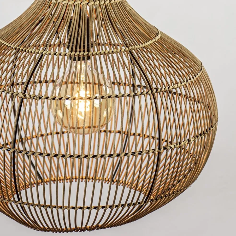 Best Sale Straluma Light and Living hanglamp Pacino donker rotan