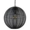 Cheap Straluma Light and Living hanglamp Amarah rond mat zwart