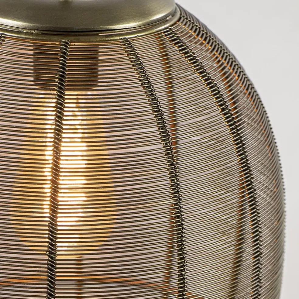 New Straluma Light and Living hanglamp Yaelle antiek brons met zwart