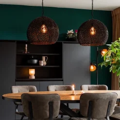 New Straluma Light and Living hanglamp Sinula mat zwart 45 cm