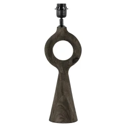 Store Straluma Light and Living lampvoet Sabuli donker bruin hout