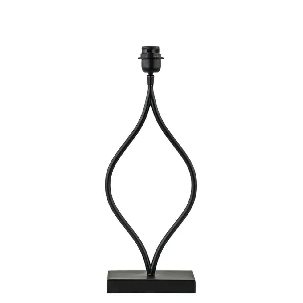Discount Straluma Light and Living lampvoet Okno mat zwart