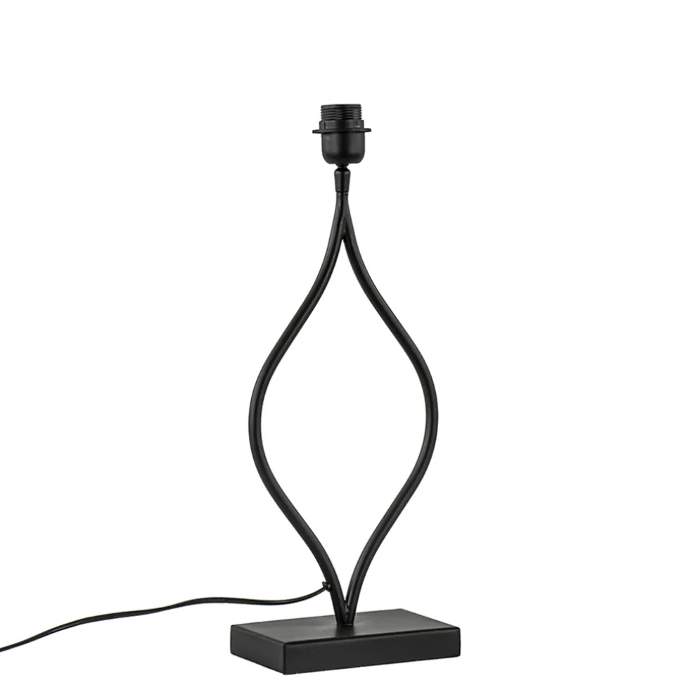 Discount Straluma Light and Living lampvoet Okno mat zwart