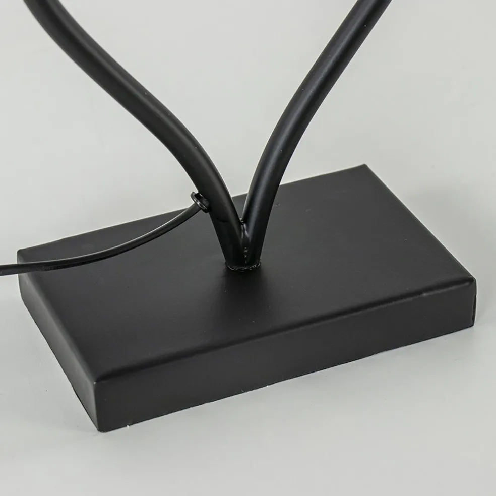 Discount Straluma Light and Living lampvoet Okno mat zwart