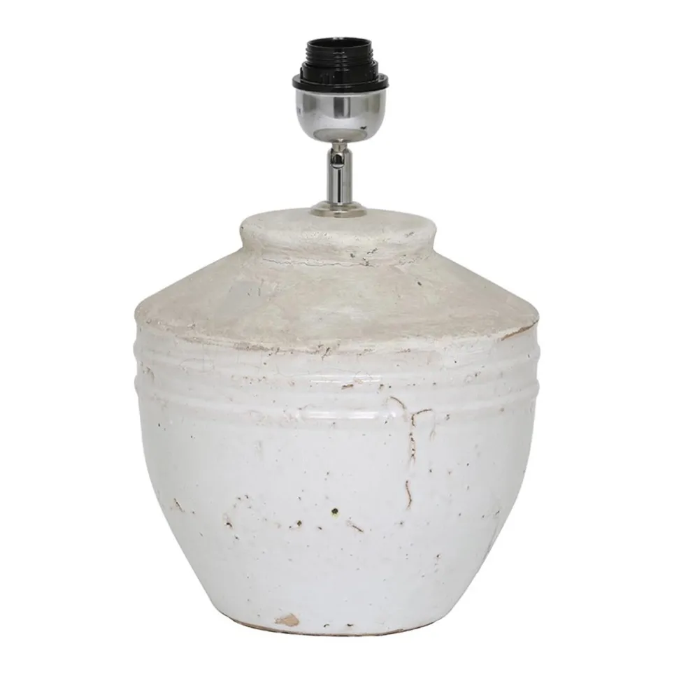 New Straluma Light and Living lampvoet Toba wit 25x35 cm