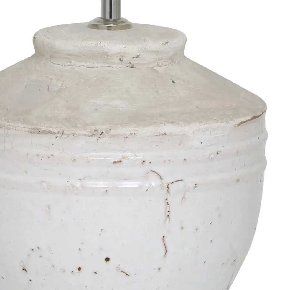 New Straluma Light and Living lampvoet Toba wit 25x35 cm