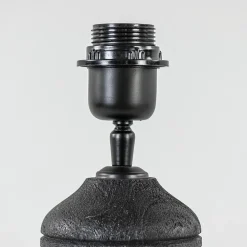 Shop Straluma Light and Living lampvoet Paolo zwart hout excl. kap