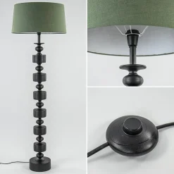 Discount Straluma Light and Living lampvoet Gody mat zwart