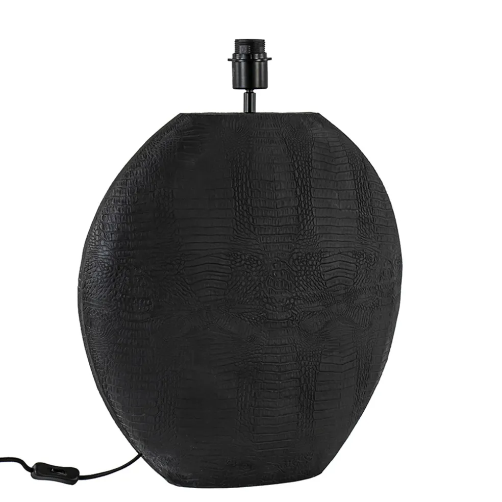 Hot Straluma Light and Living lampvoet Skeld mat zwart groot